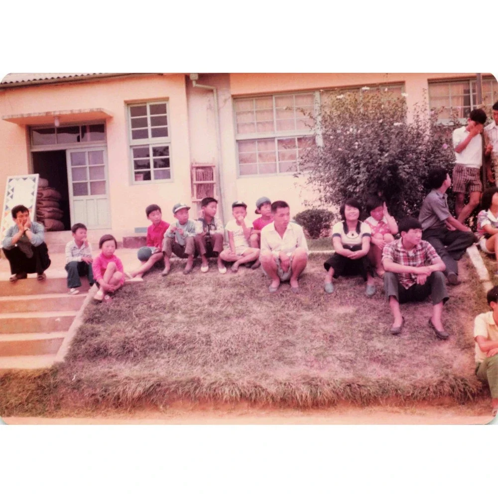 12 Vintage 1980s Osan Air Base Korea USAF Orphanage Visit Photo Lot - Picture 2 of 12